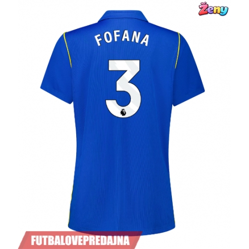 Lacne Ženy Futbalové dres Chelsea Wesley Fofana #3 2026-27 Krátky Rukáv - Domáci